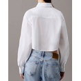 Product CALVIN KLEIN JEANS WOVEN LABEL CROPPED SHIRT thumbnail image