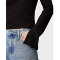 Product CALVIN KLEIN JEANS WOVEN LABEL RIB LS TOP thumbnail image