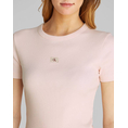 Product CALVIN KLEIN JEANS WOVEN LABEL RIB FITTED TEE thumbnail image
