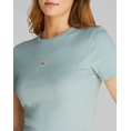 Product CALVIN KLEIN JEANS WOVEN LABEL RIB FITTED TEE thumbnail image