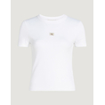 Product CALVIN KLEIN JEANS WOVEN LABEL RIB FITTED TEE thumbnail image