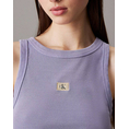 Product CALVIN KLEIN WASHED WOVEN LABEL RIB TANK TOP thumbnail image
