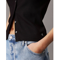 Product CALVIN KLEIN JEANS WOVEN LABEL RIB CARDIGAN thumbnail image