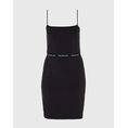 Product CALVIN KLEIN LOGO TAPE STRAPPY DRESS thumbnail image