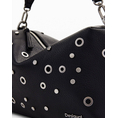 Product DESIGUAL D2 BAG_REBEL BERGAMO BLACK WOMEN'S BAG (Dimensions: 30 x 17 x 11cm.) thumbnail image