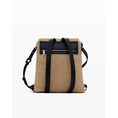 Product DESIGUAL D2 BACK_HALF LOGO RAFFIA H BAG FOR WOMEN (Dimensions: 27 x 29 x 11.5cm.) thumbnail image