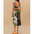 Product FARM RIO MIDNIGHT MACAW FIESTA MIX MIDI SKIRT thumbnail image