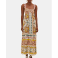 Product FARM RIO MARITIME MAGIC OFF-WHITE SLEEVELESS MAXI DRESS thumbnail image