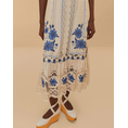 Product FARM RIO CROSS STITCH RICHELIEU SUNFLOWER OFF-WHITE MIDI DR thumbnail image