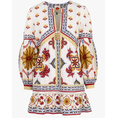 Product FARM RIO MARYS TILES OFF-WHITE MINI DRESS thumbnail image