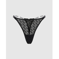 Product GUESS  EDYTHA THONG - GJ JACQUARD MESH UNDERWEAR W thumbnail image