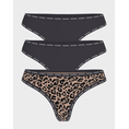Product GUESS 3PACK PRINTED BASIC THONG WOMEN'S UNDERWEAR thumbnail image
