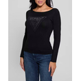 Product GUESS LS TRIANGLE LOGO ELIZA SWTR KNIT WOMEN thumbnail image