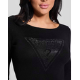 Product GUESS LS TRIANGLE LOGO ELIZA SWTR KNIT WOMEN thumbnail image