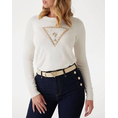 Product GUESS IVORY TRIANGLE LOGO RN LS SWTR ΠΛΕΚΤΟ ΓΥΝΑΙΚΕΙΟ thumbnail image
