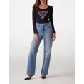 Product GUESS LS CN SHINY TRIANGLE TEE WOMEN'S T-SHIRT thumbnail image