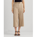Product LAUREN RALPH LAUREN MICROSANDED TWILL-WIDELEG PANT W/BELT thumbnail image
