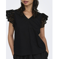 Product ONLY ONLLOU LIFE EMB S/S FRILL TOP WVN thumbnail image