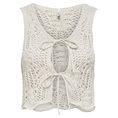 Product ONLY ONLLIZZY LIFE SL CROCHET TIE VEST KNT thumbnail image