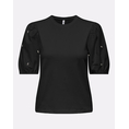 Product ONLY ONLEMME LIFE S/S O-NECK PUFF MIX TOP JRS thumbnail image