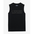 Product SUPERDRY D2 SDSW SPORT LUXE FITTED TANK WOMEN'S TOP thumbnail image