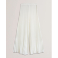Product TED BAKER haryx Pleated Wide Leg Crepe Trouser thumbnail image