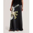 Product TED BAKER ZIONNA Satin Printed Maxi Skirt thumbnail image