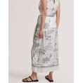 Product TED BAKER MELVA Knot Detail Wrap Over Midi Skirt thumbnail image