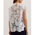 Product TED BAKER VLEENA Printed Burnout Vest Top thumbnail image