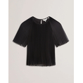 Product TED BAKER AGARA Pleated Short Sleeve Blouse thumbnail image