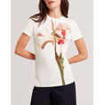 Product TED BAKER MEELIEE Printed Fitted Tee thumbnail image