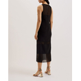 Product TED BAKER MEPHORA Sleeveless Midi Dress With Panel Detail thumbnail image