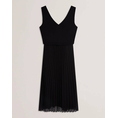 Product TED BAKER LARNAHH 1 Pleated Cami Dress with Knitted Tank thumbnail image