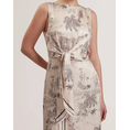 Product TED BAKER MARRONA Knot Detail Wrap Over Midi Dress thumbnail image
