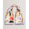 Product TED BAKER NICLAE Printed Silk Square Scarf thumbnail image