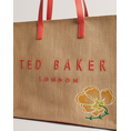 Product TED BAKER FLORAFF Floral Applique Extra Large Raffia Icon Bag (Διαστάσεις: 36 x 45 x 14 εκ.) thumbnail image