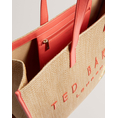 Product TED BAKER FLORAFF Floral Applique Extra Large Raffia Icon Bag (Διαστάσεις: 36 x 45 x 14 εκ.) thumbnail image