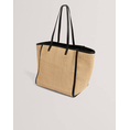 Product TED BAKER BARNI Faux Raffia Large Shopper Bag thumbnail image