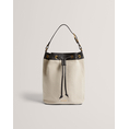 Product TED BAKER TASHAH Belt Detail Canvas Herringbone Backpack thumbnail image