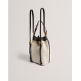 Product TED BAKER TASHAH Belt Detail Canvas Herringbone Backpack thumbnail image