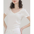 Product TOMMY JEANS TJW V-NECK TEE thumbnail image