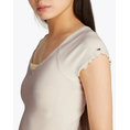 Product TOMMY JEANS TJW SLIM VNECK GMD RIB SS thumbnail image