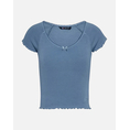 Product TOMMY JEANS TJW SLIM VNECK GMD RIB SS thumbnail image