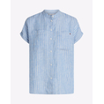 Product TOMMY HILFIGER ESS LINEN COLLARLESS S/S BLOUSE thumbnail image