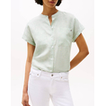 Product TOMMY HILFIGER ESS LINEN COLLARLESS S/S BLOUSE thumbnail image