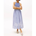 Product TOMMY HILFIGER BRODERIE ANGLAISE N/S LONG DRESS thumbnail image