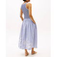 Product TOMMY HILFIGER BRODERIE ANGLAISE N/S LONG DRESS thumbnail image