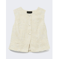 Product VERO MODA VMELINE SL SHORT EMBR WAISTCOAT thumbnail image