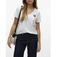Product VERO MODA VMBITONA S/S V-NECK T-SHIRT JRS BTQ GA thumbnail image