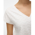 Product VERO MODA VMTHAS SS V-NECK TOP JRS GA VO thumbnail image